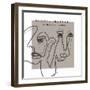 Sunday Sketches-Gabriella Roberg-Framed Giclee Print