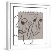 Sunday Sketches-Gabriella Roberg-Framed Giclee Print