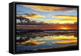 Sunday Sunset-Incredi-Framed Stretched Canvas