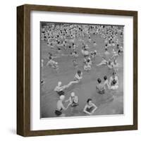 Sunday Swimmers-The Chelsea Collection-Framed Art Print