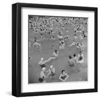 Sunday Swimmers-The Chelsea Collection-Framed Art Print