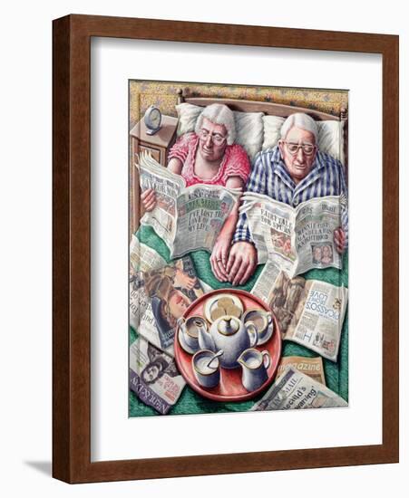 Sunday-PJ Crook-Framed Giclee Print