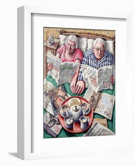 Sunday-PJ Crook-Framed Giclee Print