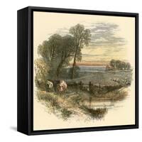 Sunday-Miles Birkett Foster-Framed Stretched Canvas