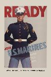 Join U.S. Marines-Sundblom-Mounted Art Print