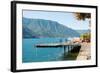 Sundeck and Floating Pool at Grand Hotel, Tremezzo, Lake Como, Lombardy, Italy-null-Framed Photographic Print