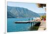 Sundeck and Floating Pool at Grand Hotel, Tremezzo, Lake Como, Lombardy, Italy-null-Framed Photographic Print