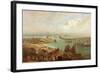 Sunderland Harbour from Roker, C.1850-C.1855-Edward Hastings-Framed Giclee Print