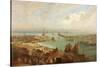 Sunderland Harbour from Roker, C.1850-C.1855-Edward Hastings-Stretched Canvas