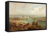 Sunderland Harbour from Roker, C.1850-C.1855-Edward Hastings-Framed Stretched Canvas