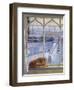 Sundial and Cat-Timothy Easton-Framed Giclee Print