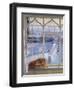 Sundial and Cat-Timothy Easton-Framed Giclee Print