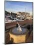 Sundial at Ipswich Haven Marina, Ipswich, Suffolk, England, United Kingdom, Europe-Mark Sunderland-Mounted Photographic Print