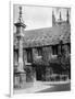 Sundial, Corpus Christi College, Oxford, Oxfordshire, 1924-1926-Herbert Felton-Framed Giclee Print