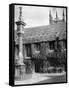 Sundial, Corpus Christi College, Oxford, Oxfordshire, 1924-1926-Herbert Felton-Framed Stretched Canvas