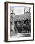 Sundial, Corpus Christi College, Oxford, Oxfordshire, 1924-1926-Herbert Felton-Framed Giclee Print