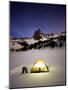 Sundial Peak under the Stars. Big Cottonwood Canyon, Utah-Lindsay Daniels-Mounted Photographic Print