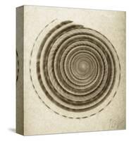 Sundial Shell-Mandolfo-Stretched Canvas