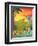 Sundown at the Water Hole - Jack & Jill-Gary LaCoste-Framed Premium Giclee Print