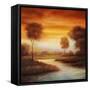 Sundown II-Gregory Williams-Framed Stretched Canvas