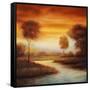 Sundown II-Gregory Williams-Framed Stretched Canvas