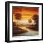 Sundown II-Gregory Williams-Framed Art Print