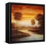 Sundown II-Gregory Williams-Framed Stretched Canvas