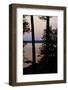 Sundown, Lelång Lake, Dalsland, Götaland, Sweden-Andrea Lang-Framed Photographic Print