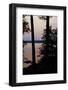 Sundown, Lelång Lake, Dalsland, Götaland, Sweden-Andrea Lang-Framed Photographic Print