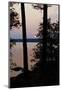 Sundown, Lelång Lake, Dalsland, Götaland, Sweden-Andrea Lang-Mounted Photographic Print