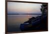 Sundown, Lelång Lake, Dalsland, Sweden-Andrea Lang-Framed Photographic Print