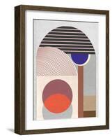 Sundown Meditation IV-Melissa Wang-Framed Art Print