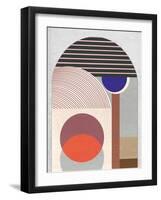 Sundown Meditation IV-Melissa Wang-Framed Art Print