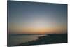 Sundown on the beach of Mitjorn with view to the Mola, Formentera,-Nadja Jacke-Stretched Canvas