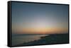 Sundown on the beach of Mitjorn with view to the Mola, Formentera,-Nadja Jacke-Framed Stretched Canvas