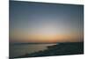 Sundown on the beach of Mitjorn with view to the Mola, Formentera,-Nadja Jacke-Mounted Photographic Print