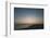 Sundown on the beach of Mitjorn with view to the Mola, Formentera,-Nadja Jacke-Framed Photographic Print