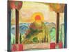 Sundown over Abruzzi, C.1980-89-Michael Chase-Stretched Canvas