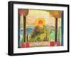 Sundown over Abruzzi, C.1980-89-Michael Chase-Framed Giclee Print