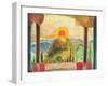 Sundown over Abruzzi, C.1980-89-Michael Chase-Framed Giclee Print