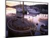 Sundown Over South Harbour, Hamburgsund, Bohuslan, Sweden, Scandinavia, Europe-Kim Hart-Mounted Photographic Print