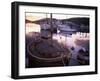 Sundown Over South Harbour, Hamburgsund, Bohuslan, Sweden, Scandinavia, Europe-Kim Hart-Framed Photographic Print