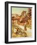 Sundown, Return of the Cattle, 1897-Leon Augustin Lhermitte-Framed Giclee Print