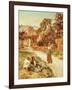 Sundown, Return of the Cattle, 1897-Leon Augustin Lhermitte-Framed Giclee Print