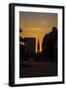 Sundown Shining Through a Window of a Hamburg Church-Petra Daisenberger-Framed Photographic Print