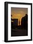 Sundown Shining Through a Window of a Hamburg Church-Petra Daisenberger-Framed Photographic Print