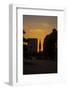 Sundown Shining Through a Window of a Hamburg Church-Petra Daisenberger-Framed Photographic Print