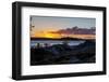 Sundown, Stora Le Lake, Sweden-Andrea Lang-Framed Photographic Print