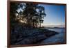 Sundown, Stora Le Lake, Sweden-Andrea Lang-Framed Photographic Print