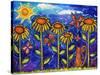 Sundown Sunflowers-Wyanne-Stretched Canvas